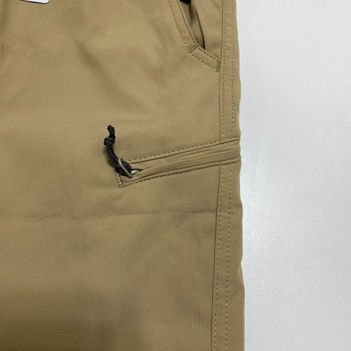 Pantalones Cortos Chinos Wrangler Performance Calce Relajado Para Hombres 44 Bolsillos Tostados Cremallera Nuevos - Imagen 5 de 13