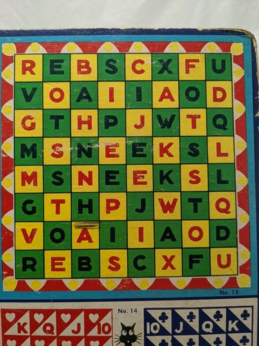 Vintage Transogram Checker Board 12" X 10 1/2" Plus Other Games - Picture 5 of 9