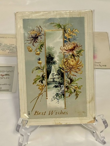 4 vier antike Postkarten 1 verschickt 3 unbespielt - Bild 3 von 11