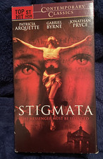 Stigmata VHS 1999 Horror Patricia Arquette Gabriel Byrne Jonathan Pryce 