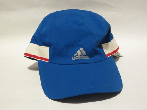 Gorra Adidas Consortium Run Thru Time Running Azul Real OSFM ¡NUEVA! CG1865