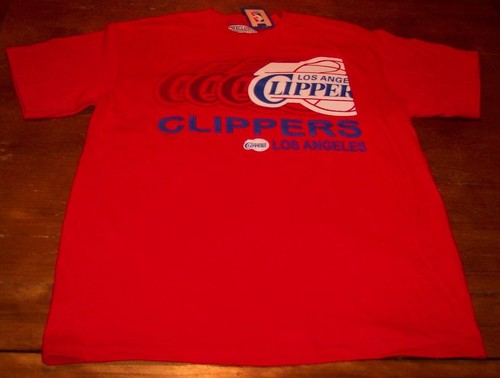 LOS ANGELES CLIPPERS NBA Basketball T-Shirt MENS MEDIUM NEW W/ TAG - Picture 2 of 3