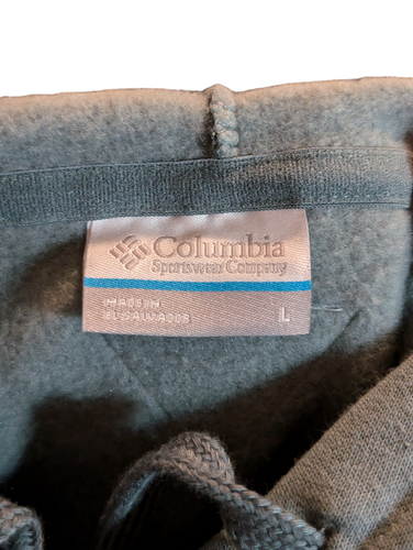 Columbia PFG Men's Large Gray Fish Flag II Graphic Hoodie Sweatshirt New Wt Tags - Picture 11 of 20