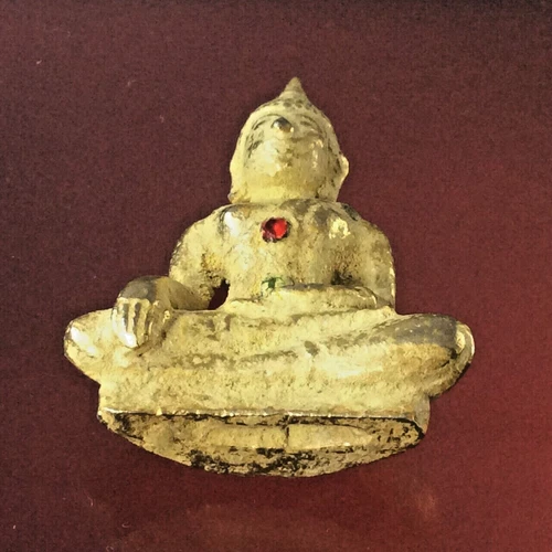 Phra Chiang Saen Buddha Statue Ancient Northern Art Thai Charm Amulet Talisman - Picture 8 of 9