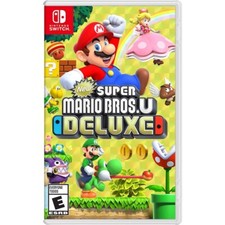 New Super Mario Bros U Deluxe - Nintendo Switch (US - Region Free) NEW
