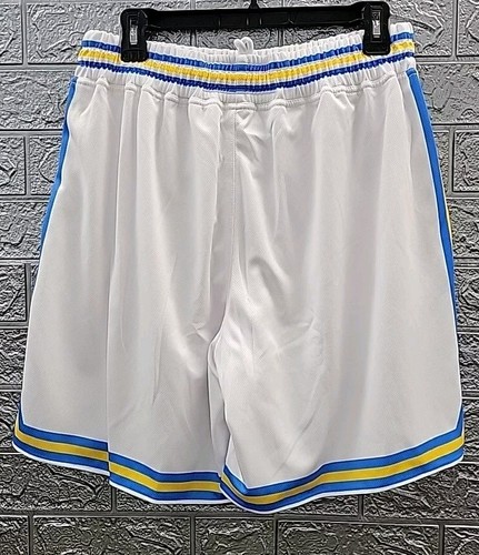 New Hardwood History UCLA Bruins 1994-1995 Retro Shorts White Size Large - Picture 3 of 6