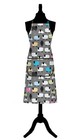 EWE BEAUTY cotton apron sheep apron pinny farm animals farm apron animal print