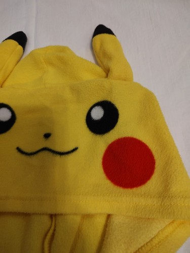 Pokemon - Pikachu Zip Up Hooded Pajamas - Kids, 4/5 - Picture 7 of 11