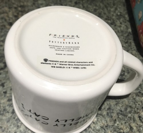 Pottery Barn Friends Oversized Mug Smelly Cats Brand New - Picture 2 of 4
