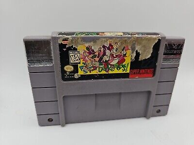 Ren & Stimpy Show: Buckaroo (Snes, 1993) Tested Working Cart Ren & Stimpy Show: Buckaroo (Snes, 1993) Tested Working Cart