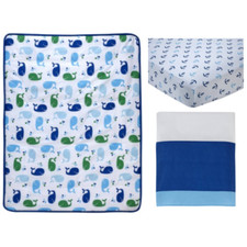 Little Bedding: Splish Splash 3 Piece Crib Bedding Set by NoJo