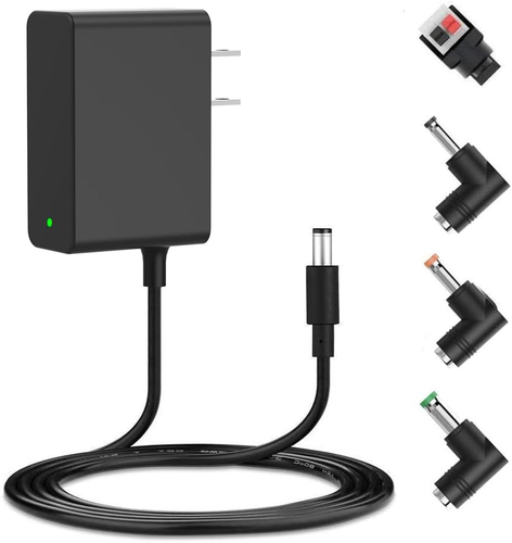 12V 2A AC DC Adapter Charger for LED Strip Light, CCTV Camera, Router, Universal
