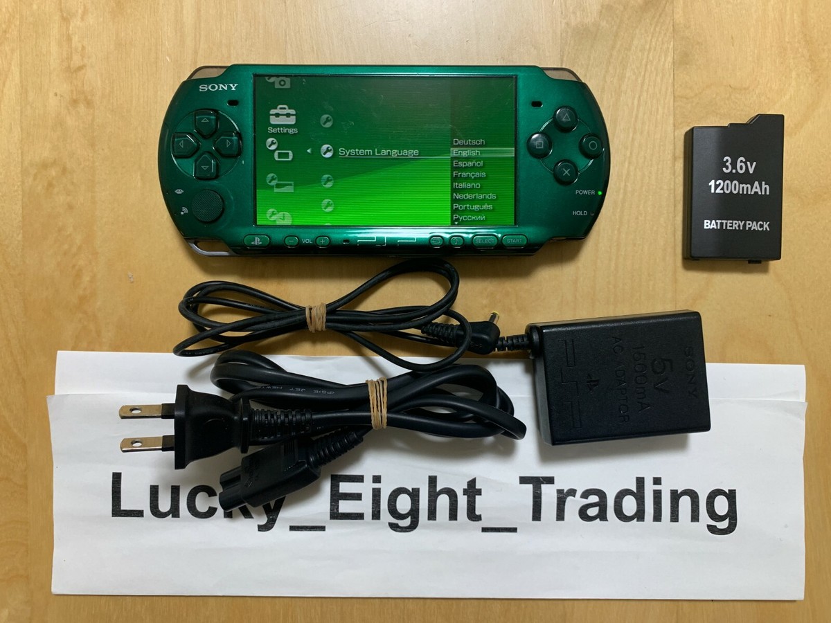 最終決算 PSP 3000 eBay | [CC] Charger Console SG Green Spirited Nintendo Switch