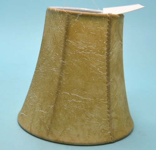 Small Lampshade Faux hide clamp clip on - Picture 5 of 8