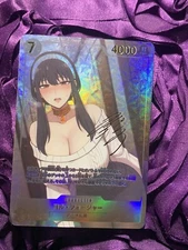 Yor Forger SPY X FAMILY FANTASIES MANGA WAIFU ACG Anime Holo Girl Card