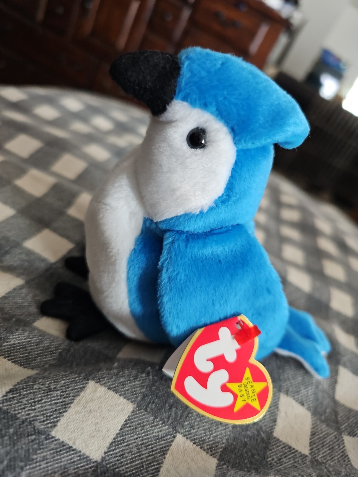 Beanie Babies "Rocket" the Blue Jay Date Error eBay