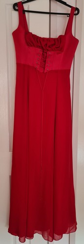 Dress red size 10 Studibaker Hawk Australia Vintage - Afbeelding 1 van 11