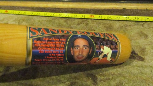 Sandy Koufax signed Cooperstown Baseball Bat Beckett Certified - Picture 5 of 15