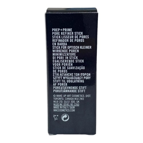 MAC Prep + Prime Pore Refiner Primer Stick Oil Free Blurs Pores Matte Finish NIB - Picture 4 of 6