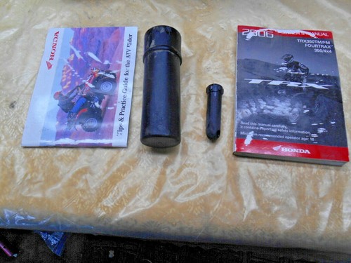 T1144 2006 HONDA RANCHER TRX 350 FM 4X4 TOOL BOX + KIT + LID + MANUAL + GAUGE - Picture 7 of 8