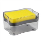 Sponge 1 2 Soap Caddy For Dispenser Dish in With Pump and Sponge Soap Holder