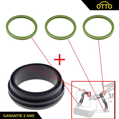 PARTSLINE JOINT ETANCHEITE GAINE TURBOCOMPRESSEUR POUR BMW X5 (E53) 3.0 d - 11617790547