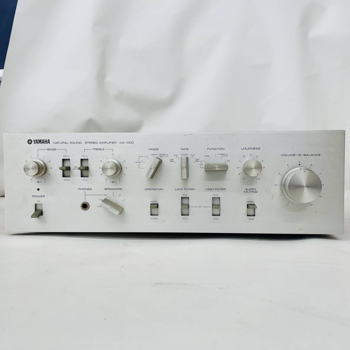 Yamaha CA-1000 Stereo Integrated Amplifier Audio Junk Does Yamaha CA-1000 Stereo Integrated Amplifier Audio Junk Does