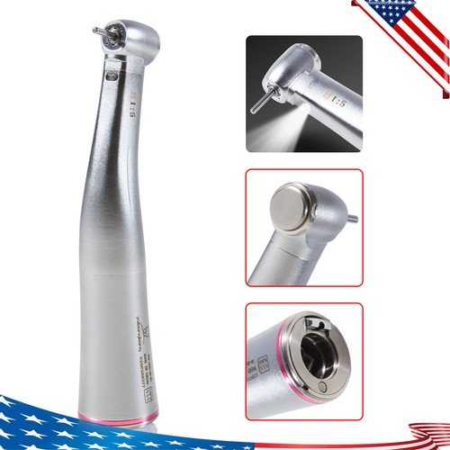 Dental Electric Handpiece 1:1 1:4.2 1:5 Contra Angle Fiber Optic High Speed NSK - Picture 47 of 72