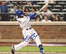 DILSON  HERRERA  NEW YORK  METS   HORIZONTAL  AUTOGRAPHED    SIGNED  8X10  PHOTO