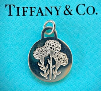 TIFFANY & Co Sterling Silver Necklace Nagoya Marathon Go Women Tag