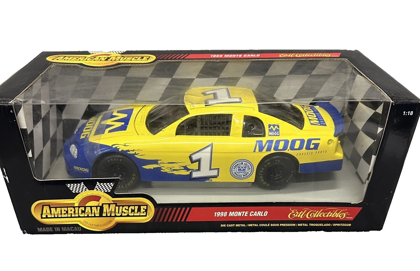 Ertl Diecast Sport & Touring NASCAR 1998 año del vehículo