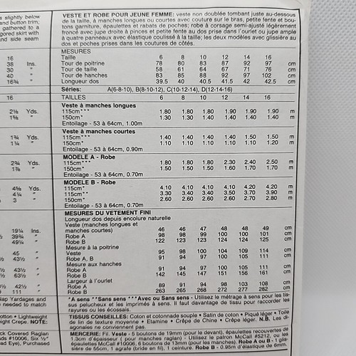 McCall's 5403 Misses' Dresses And Unlined Jacket Sewing Pattern Size 8-12 Uncut - Picture 8 of 8