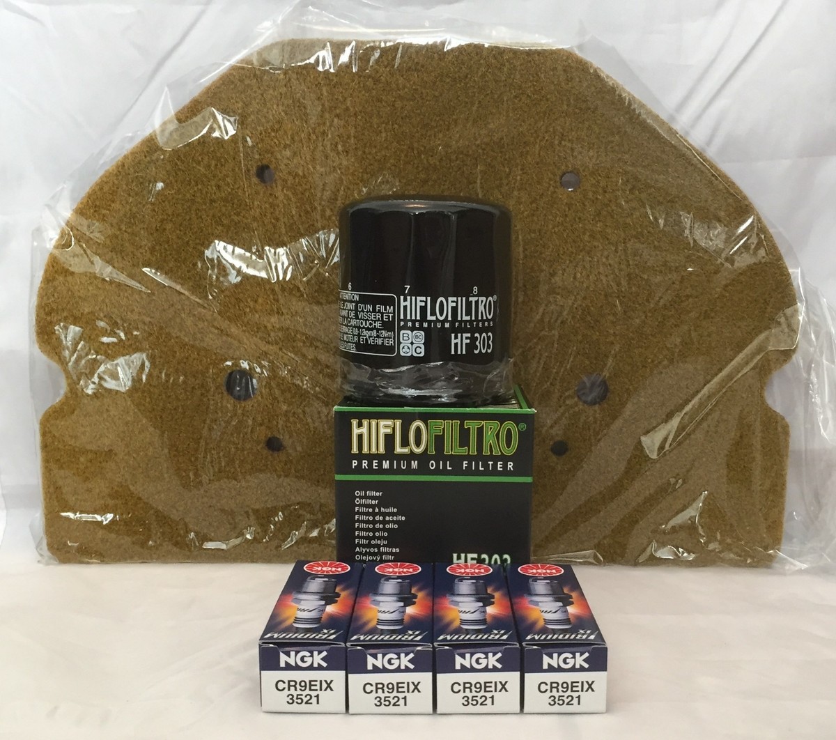 c Service Kit For KAWASAKI ZX7R / ZX7RR NINJA (Filters and 4 x NGK
