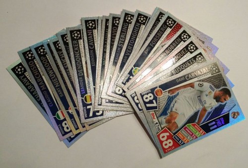 UEFA Champions League 17/18 2017/2018 karty attax meczowe Hot Shot Club Pro 11 pro - Zdjęcie 24 z 45