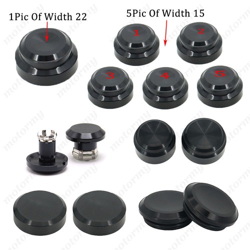 For Harley Nightster 975 Axle Nut Protector Covers Cap Set RH 975 S 2022-2024 - Picture 11 of 16