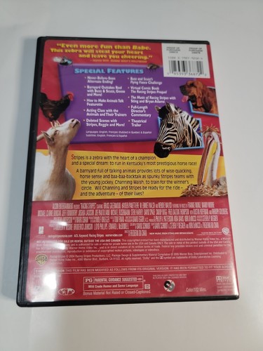 Racing Stripes (DVD, 2005, Full Frame) - Picture 2 of 2