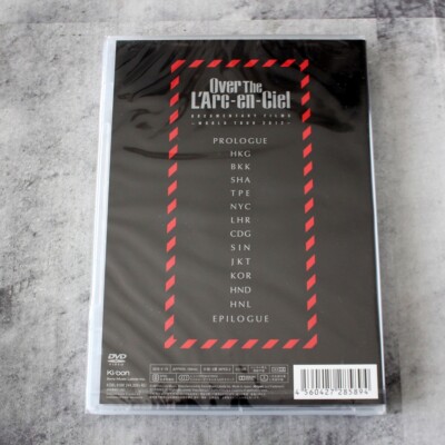 L'Arc～en～Ciel/DOCUMENTARY FILMS～WORLD T… NEW L'Arc-en-Ciel DOCUMENTARY FILMS WORLD TOUR 2012 Over The