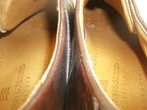 Johnston Murphy Mens Shoes Oxfords Passport US 10 M Brown Leather business 302 - Picture 8 of 8