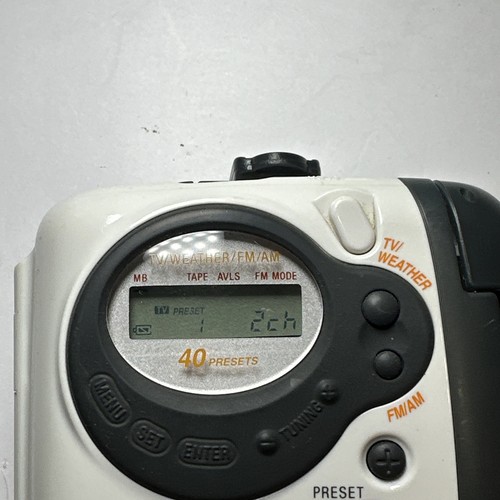 Sony S2 Sports Walkman Wetterradio WM-FS222 Kassettenspieler getestet funktioniert LESEN - Bild 13 von 14
