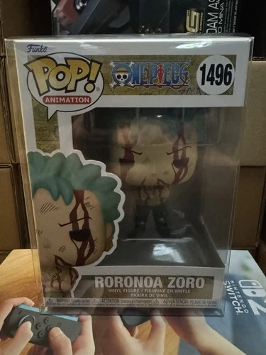 Funko Pop! One Piece Zoro Nothing Happened #1496 UV Error Protector