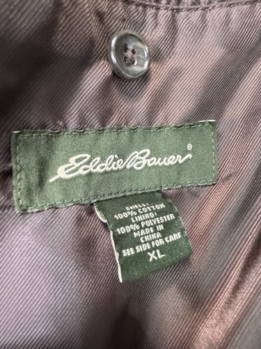 Eddie Bauer Brown Corduroy 3 Button Blazer Jacket Sport Coat Men’s Size XL - Picture 4 of 10