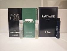 3 x Mens Strong Perfume SET11 Mini Vial Sprays - Please See Description