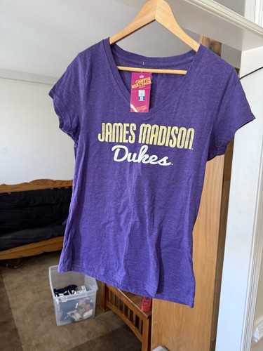 Kohls Campus Heritage James Madison University T-Shirt NWT Sz Women’s Large - Picture 1 of 6