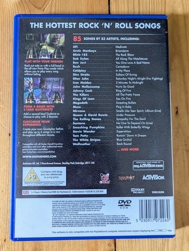 Guitar Hero 5 - Sony PlayStation 2 *Complete with Manual* - Bild 2 von 3