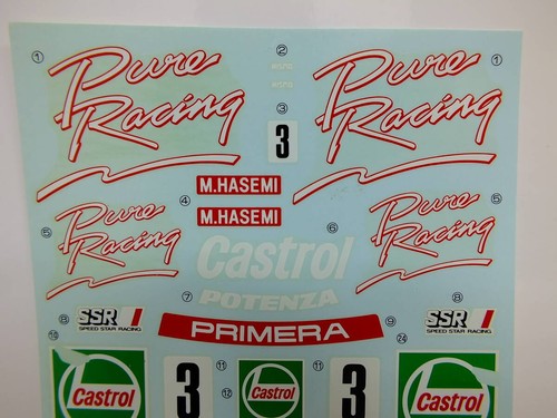 Tamiya 1/24 Castrol Nissan Primera JTCC Model Kit Unassembled - Picture 7 of 10
