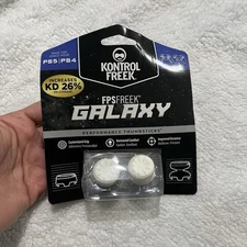 KontrolFreek FPS Thumbsticks for PS4/PS5 – White Galaxy