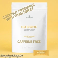 Nu Skin NuSkin Pharmanex Nu Biome CAFFEINE FREE Coconut Pineapple Exp 10/2026