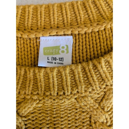 Crazy 8 Girl Good Knit Sweater L(10-12) - Picture 3 of 7
