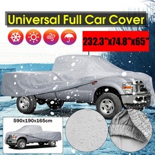 For Pickup Truck Cover Outdoor Breathable Waterproof Sun Uv Rain Dust Protection