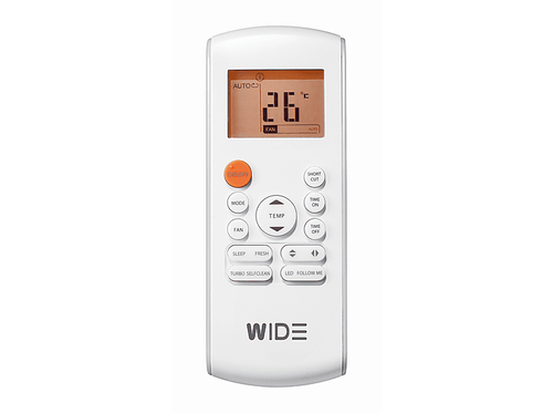 Aire acondicionado Split 1 x 1 - Wide WDS09IUL3ECO-R32, 2250 fg/h, Inverter, Bom - Imagen 3 de 4